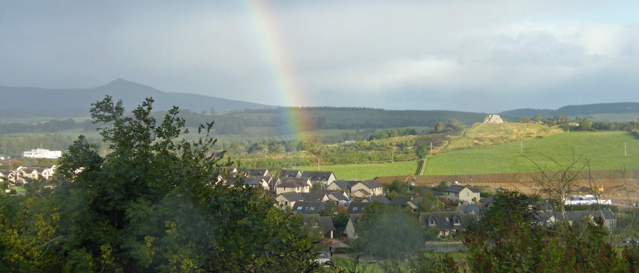 Place Of Origin Bennachie rainbow08