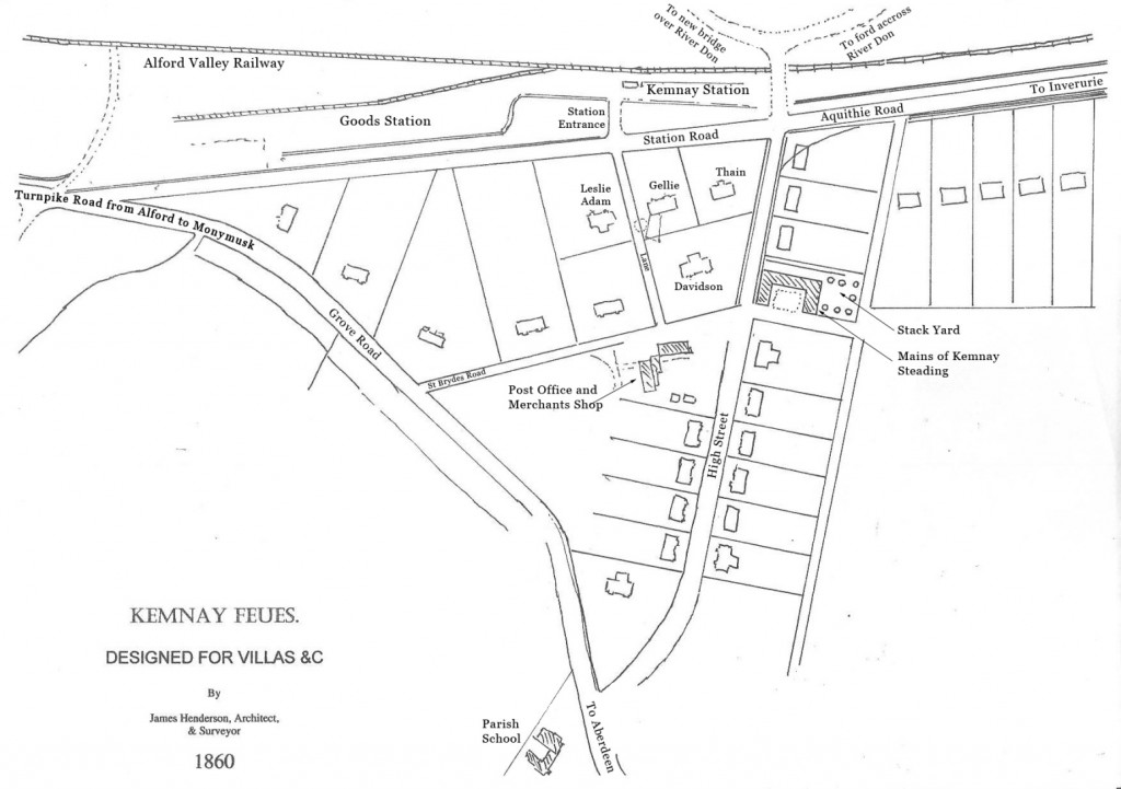 map of Kemnay