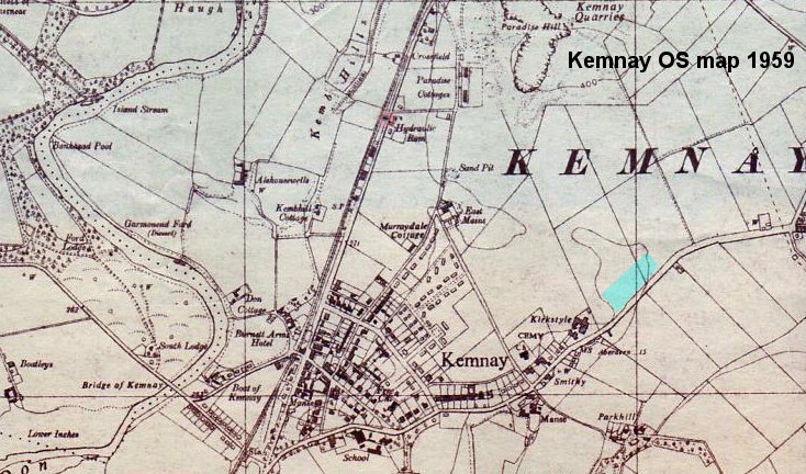 Kemnay 1959 enh flood area Kirkstyle-v2